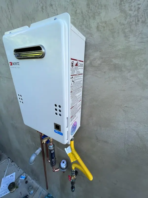 Tankless water heater installation for Wilburton homes